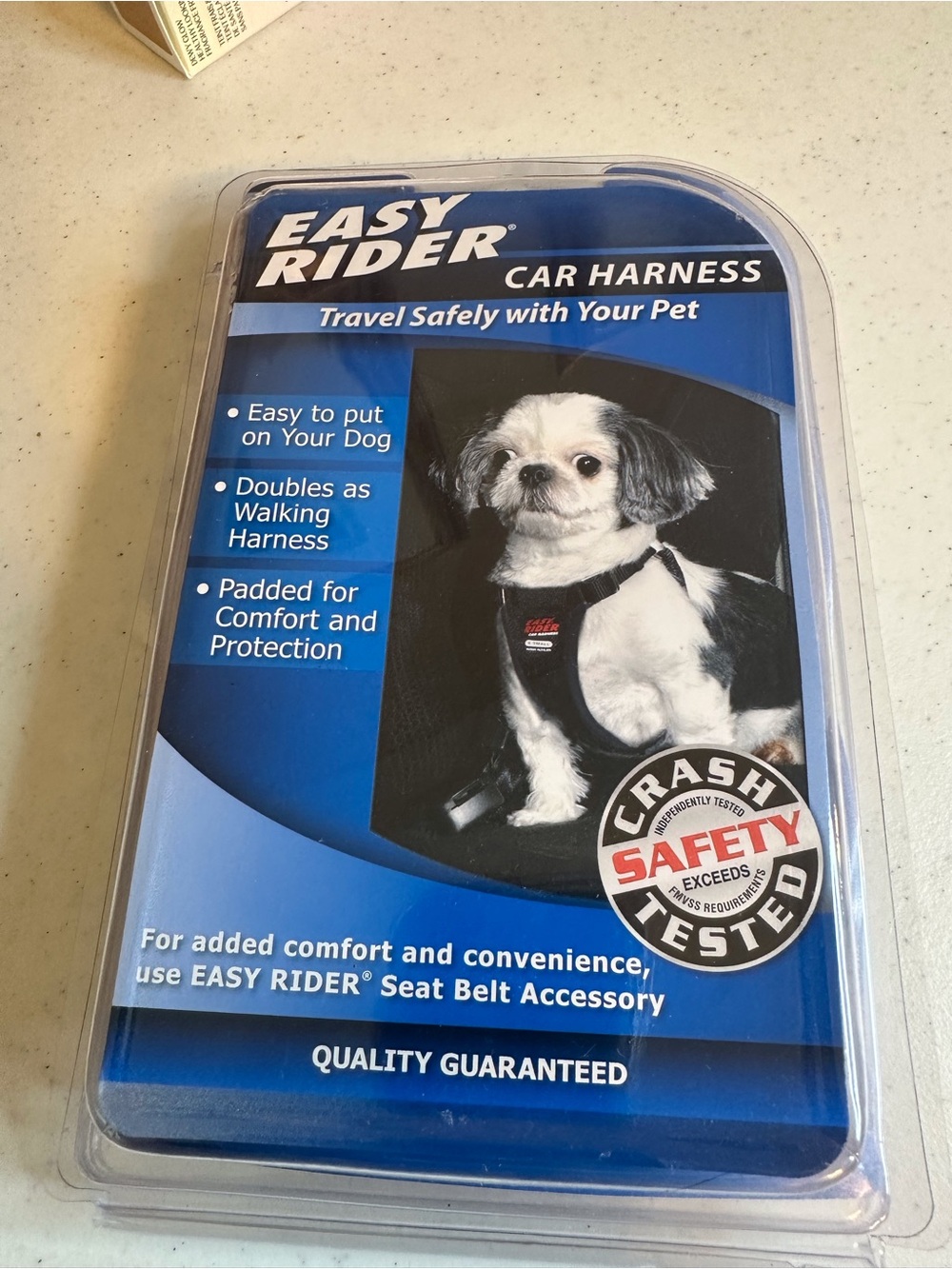 Easy Rider Car Safety Harness – X-Small (12”–18” Girth)